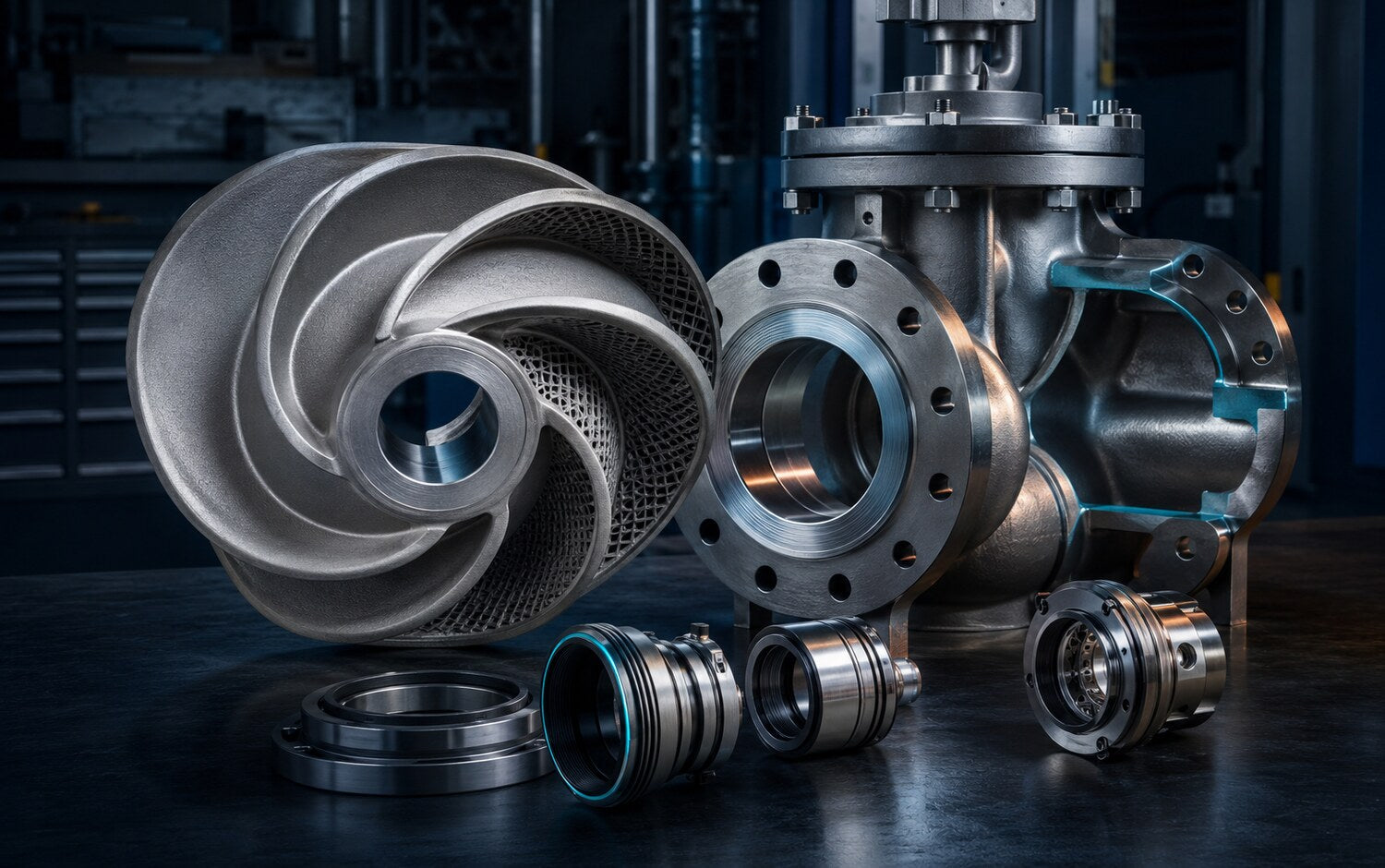 Additive Fertigung für Pumpen, Armaturen und Prozesstechnik
